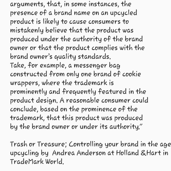 "Repurposed/Upcycled"  info! - Picture 6 of 7